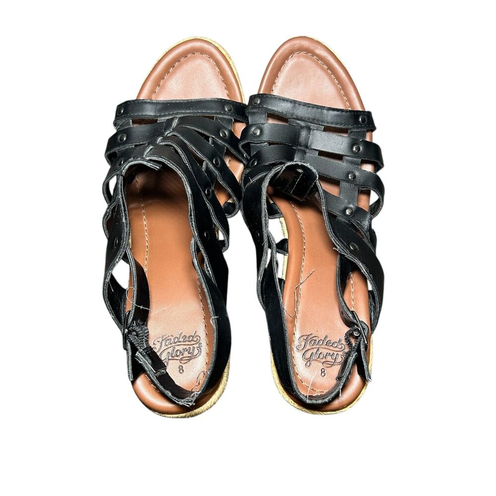 Faded Glory Wedge Sandals